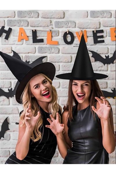 kapella HALLOWEEN CADI ŞAPKASI YETİŞKİN SİYAH AST6746