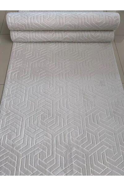 Dinarsu Armoni Kaymaz Taban Kesme Halı Yolluk