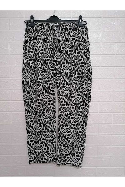 anne moda ankara Pantaloni din piele intoarsa toamna-iarna - 2 buzunare