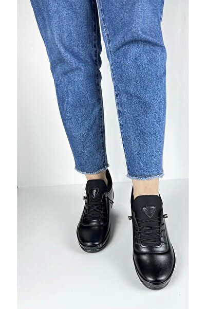 Wanetti Kadın Tam Ortopedik Comfort Kaymaz Taban Soğuk Geçirmez Sıcak Tutan Anne Botu Bot Ayakkabı