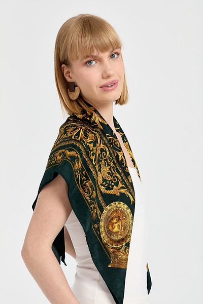 Desen Triko Eșarfă de mătase 16 - Design special
