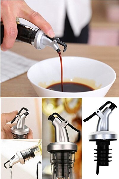 FERİHA DESING Şişe Ucu Servis Aparatı Damlalık Yağdanlık Tıpa Yağlık Sirkelik...