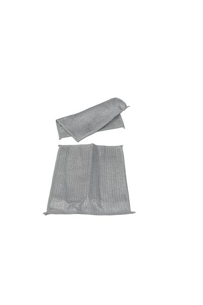tozlupazar 5 Double Layer Difficult Dirt Cloths, Inox Wire Dish Cloths, Kitchen Bathroom Cloths. 5Pcs