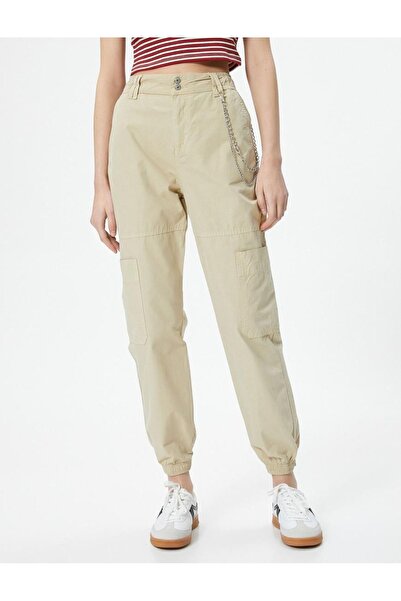 Koton Kadın Kargo Jogger Pantolon