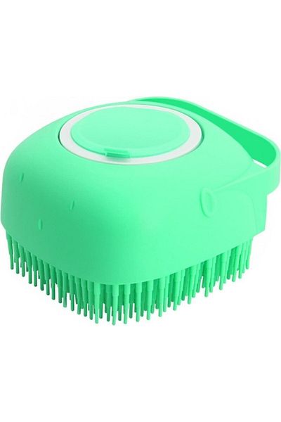 Melins Soft Silicone Bath Shower Washcloth with Flexible and Massage Function - Fiber with Gel Chamber