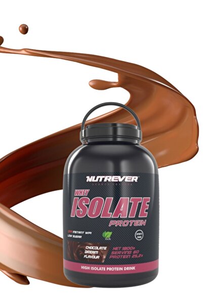 Nutrever Whey Isolate Protein Çikolata 900 Gr Çikolata Aromalı