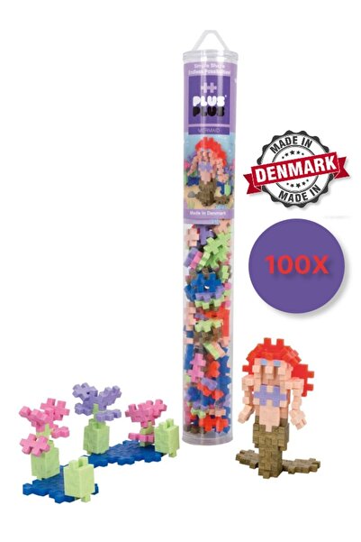 TOYFEST Plus - Plus Minecraft Temalı Silindir Kutuda Deniz Kızı Yapı Oyuncağı...