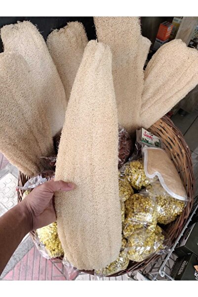 Genel Markalar Kese Hamam Kesesi Kabak Lifi 60 - 70 Cm Ham Kabak Lifi Işlenmemiş Lif Kabak