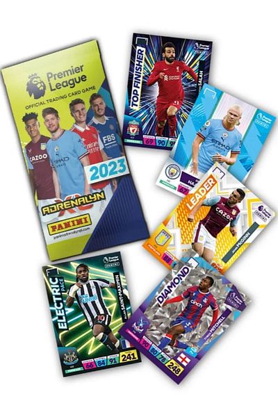 Panini Premier League 2022 - 23 Trading Card - 2023 England Premier League Football Player Cards (8 Pack)
