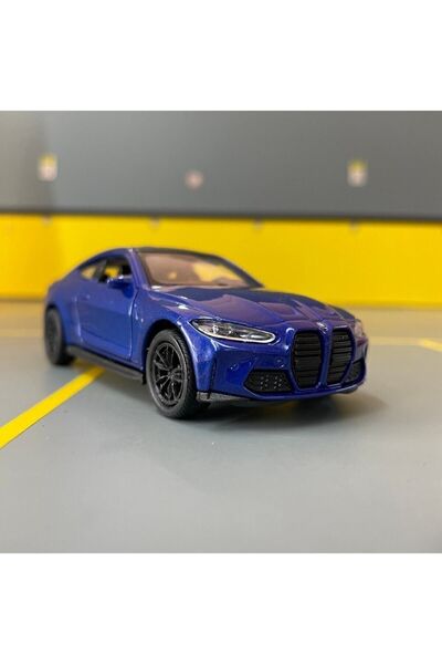 Genel Markalar Bmw M4 1/36 Ölçek Diecast Metal Model Araba Oyunca Araba