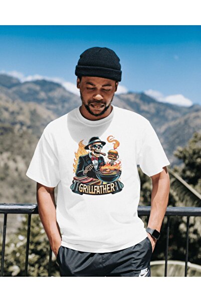 Hediyenza Tricou Ziua Tatălui Grill Father - Cadou de ziua tatălui