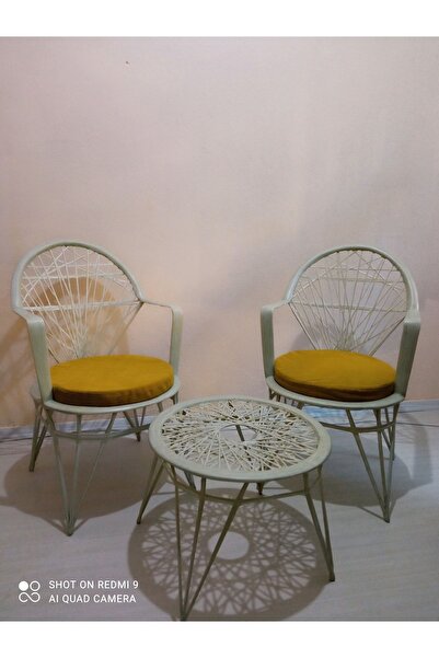 Fiberglass Garden Bahçe Balkon Takımı