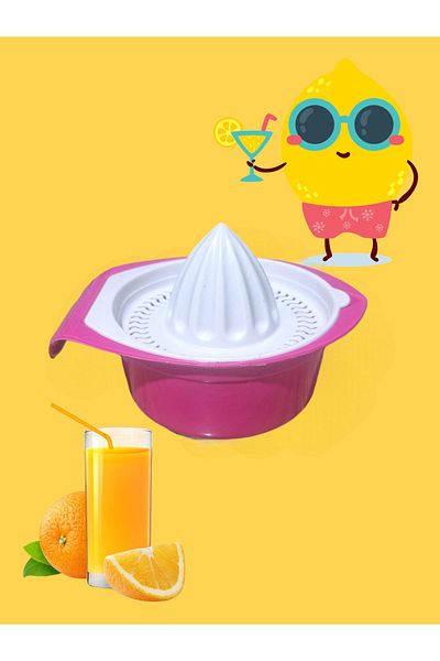 Home Lemon Orange Citrus Juicer with Bowl