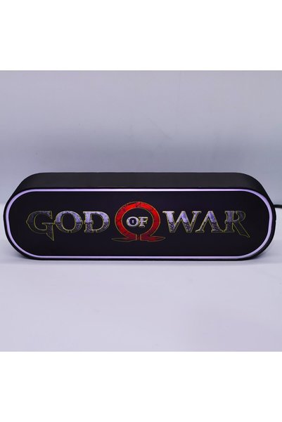 katasarım God Of War GOW Masa / Gece Lambası Dekoratif Aydınlatma 26cm