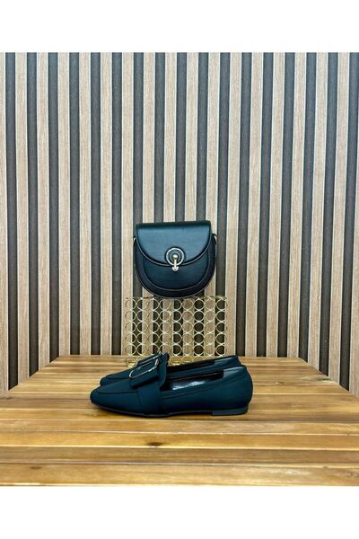 MADAM Siyah Babet & Siyah çanta kombin