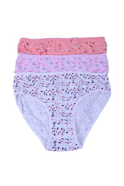 BORDO Underwear Γυναικεία εσώρουχα με σχέδια 3 Συσκευασία