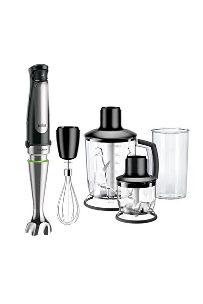 Braun Mq7045x Multiquick 7 Serisi El Blender Seti 1000 watt Siyah