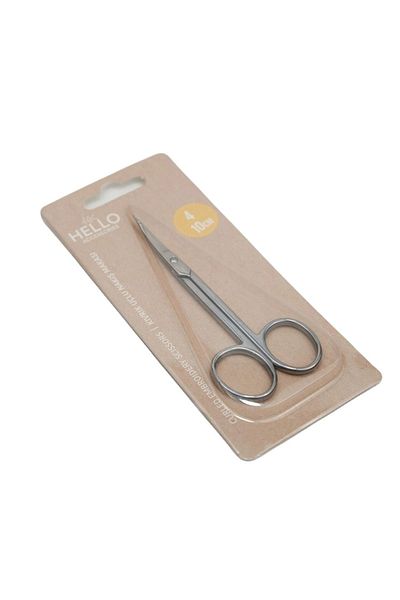 Hello 10 cm Curved Point Embroidery Scissors