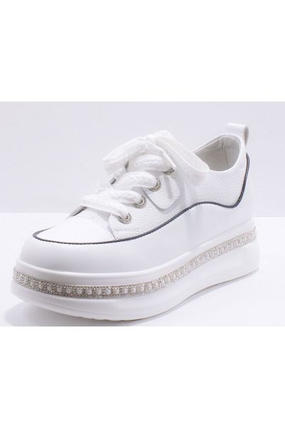 Guja 24K308-1 - Pantofi cu talpă umplută și pietre (forma mărimea 1 este mică)