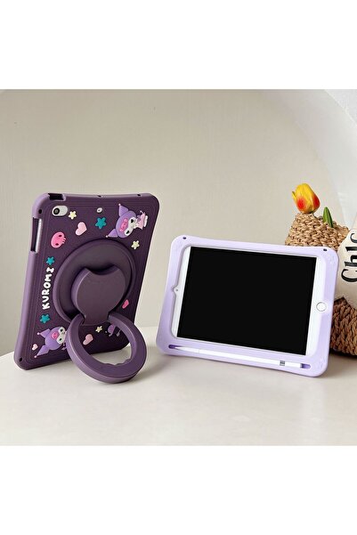 UnDePlus Samsung Galaxy Tab A8 10.5 Sm-X200 2021 - Children's Fun Case with Kuromi Stand