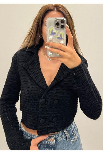 Daves Premium Knitwear Jacket - Buttoned