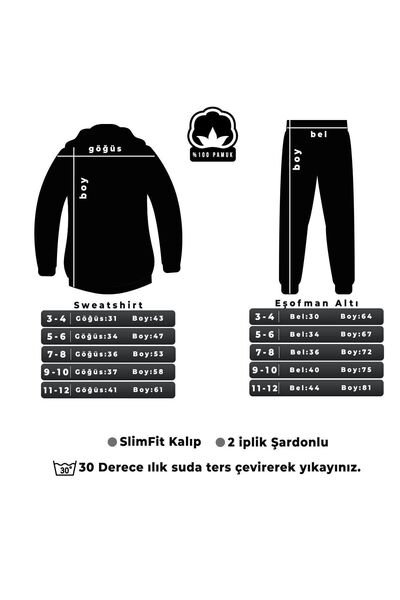 uyguntarz Positivity Kids Tracksuit Set