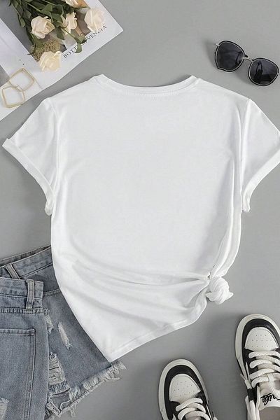 uyguntarz Tricou oversize cu imprimeu cu flori unisex
