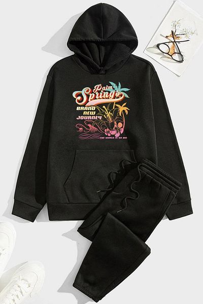 uyguntarz Σετ φόρμας φόρμας Unisex ολοκαίνουργιο Journey