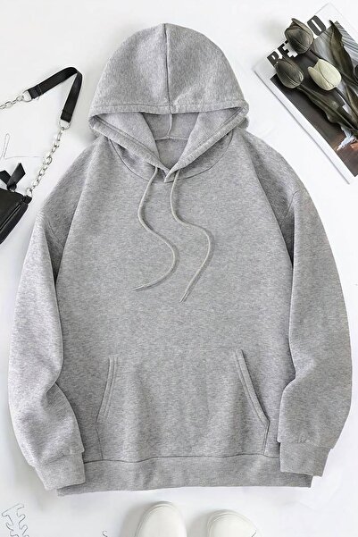 uyguntarz Übergroßes Sweatshirt mit Wal-Aufdruck