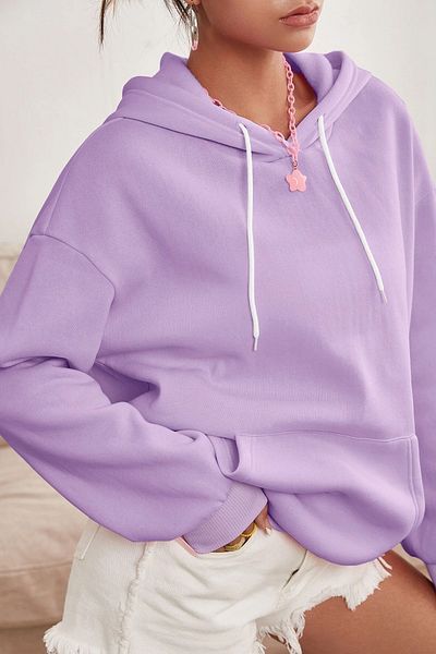 uyguntarz Sweatshirt mit Graffiti-Aufdruck auf der Rückseite