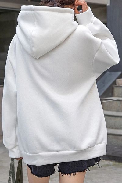 uyguntarz Φούτερ Unisex Cotton Chardon με κουκούλα