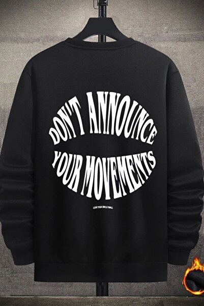 uyguntarz Unisex φούτερ με λαιμόκοψη χωρίς στάμπα