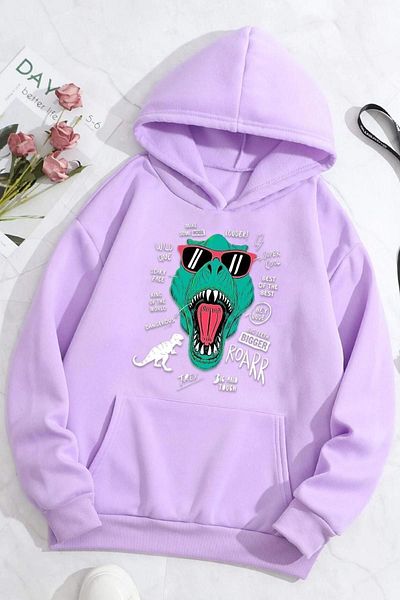 uyguntarz Unisex T - Φούτερ με στάμπα Rex