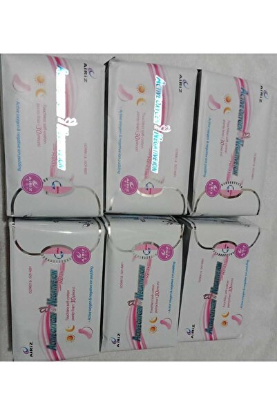 Airiz Dogal Içerikli Organik Ped 6 Paket Günlük