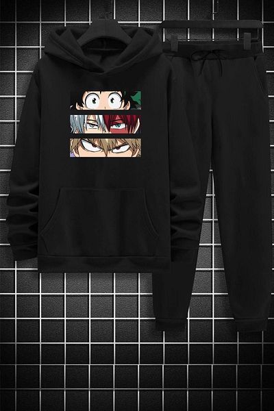 uyguntarz Σετ φόρμας Unisex Makima Hugging Denji