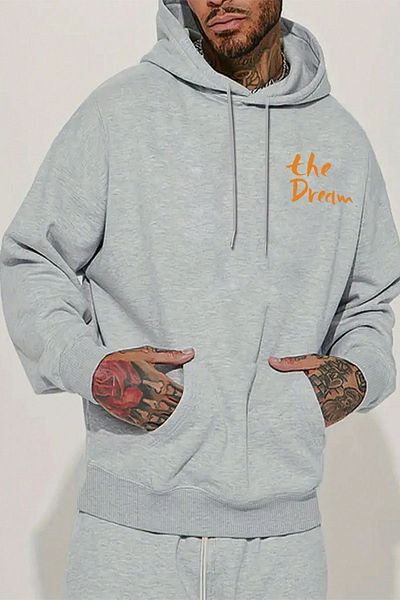 uyguntarz Φούτερ Unisex Oversize - The Dream Printed