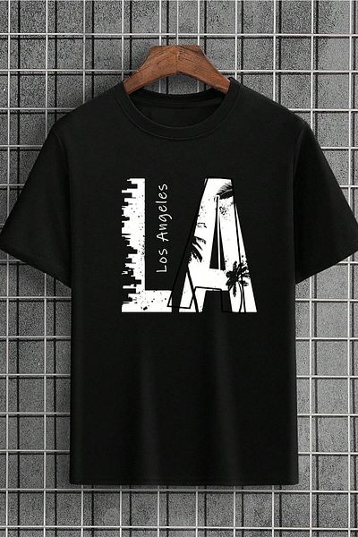 uyguntarz Μπλουζάκι Unisex Los Angles Printed Design