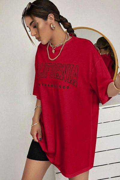 uyguntarz Μπλουζάκι Unisex California West Coast με στάμπα