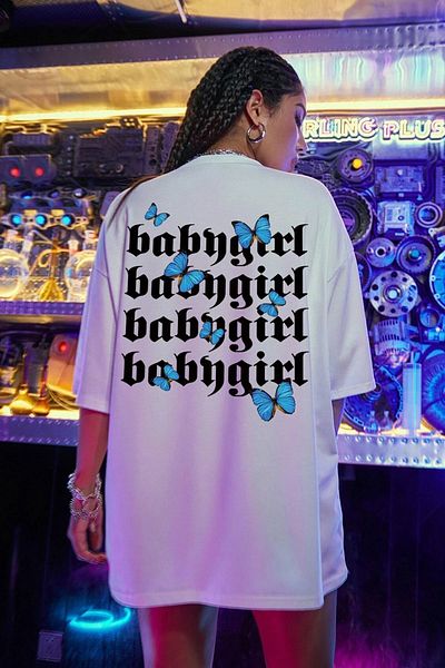 uyguntarz Μπλουζάκι Unisex Babygirl με εμπριμέ σχέδιο