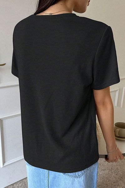 uyguntarz Μπλουζάκι Unisex Serendipity Printed Oversize
