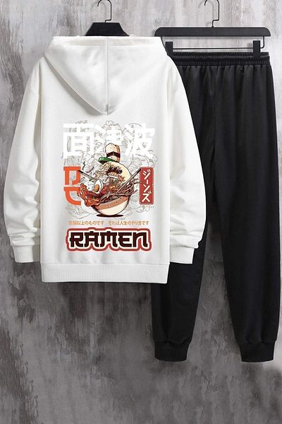 uyguntarz Σετ φόρμας Unisex Ramen Printed