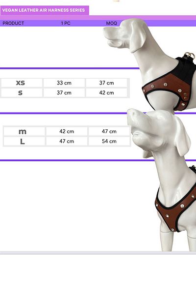 TheTailor Soft Textured Leather - Dog Collar and Chest Collar