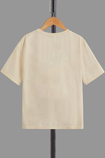 uyguntarz Kinder-Cartoon-T-Shirt aus Baumwolle