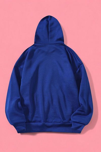 uyguntarz Unisex oversize mikina s potiskem srdce