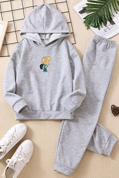 uyguntarz Kids Cedric Üzümlü Kekim Tracksuit Set