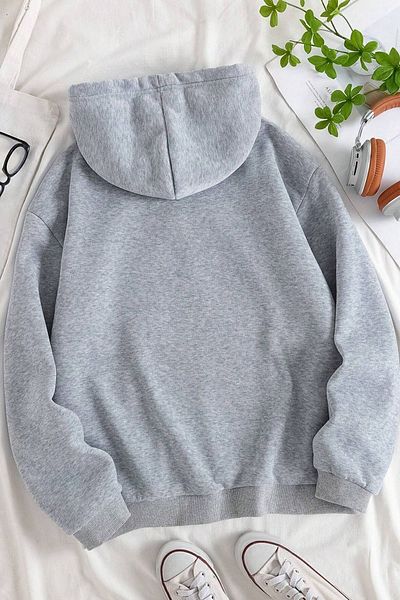 uyguntarz Унисекс голям суичър с щампа Panda