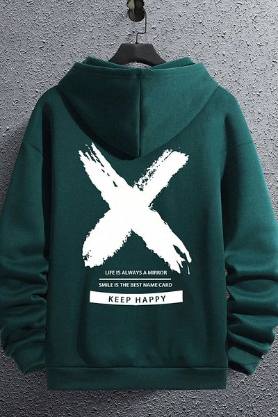 uyguntarz Φούτερ Unisex Μερικές φορές Χ εμπριμέ