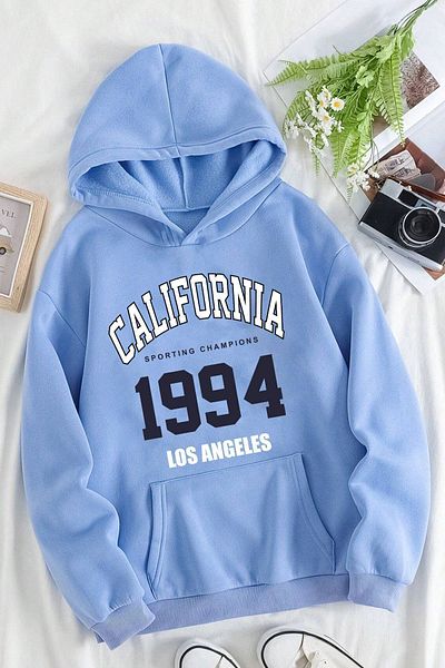 uyguntarz Oversize mikina s potiskem California
