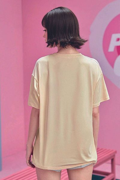uyguntarz Μπλουζάκι Unisex Heart Beat με στάμπα Oversize