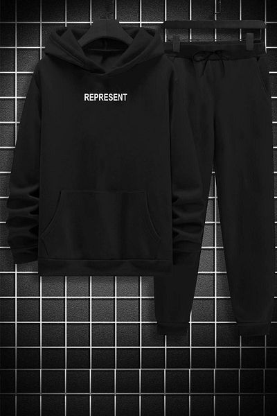 uyguntarz Σετ φόρμας Unisex Represent Printed